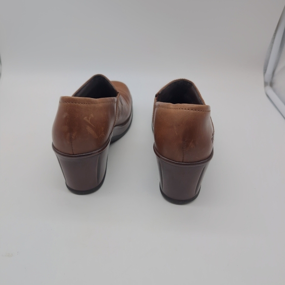 Eastland Constance Brown Leather Clogs sz 9 - Picture 6 of 10